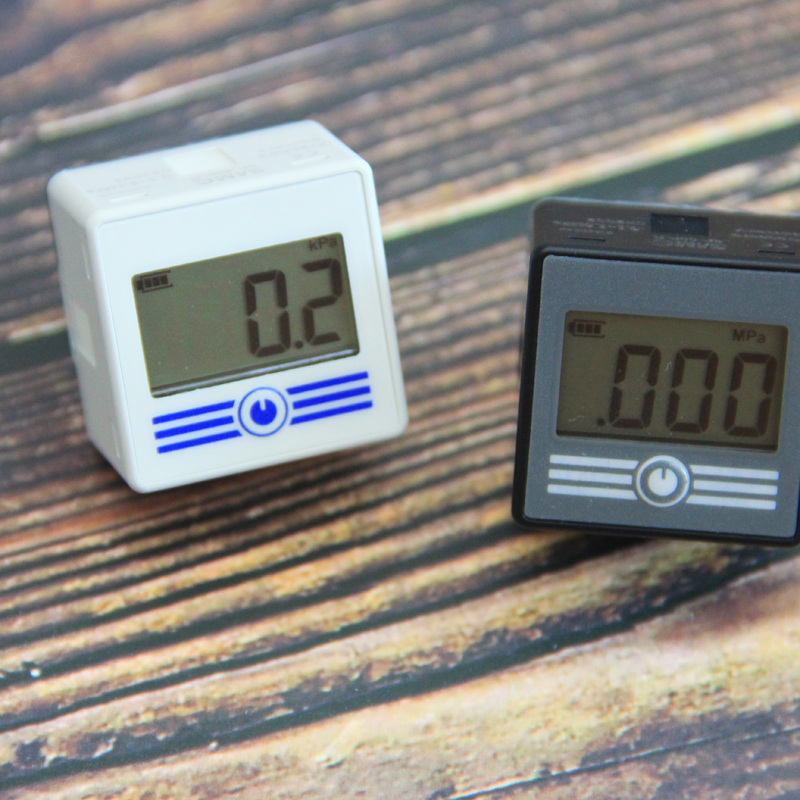 内置电池 数显气压表真空负压表 空气气体压力表 非锂电池IP6防护