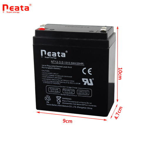 neata12V3Ah万利达电瓶贝德户外拉杆音响广场舞BDH1271蓄电池6FM3