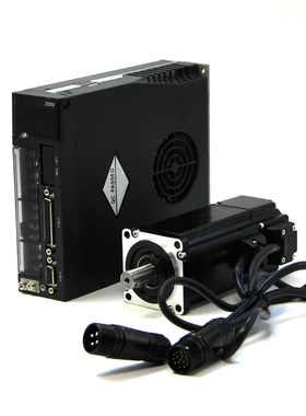 1KW 伺服电机套装 交流220VAC 4n.m 高速伺服电机80AEA10025-SC3