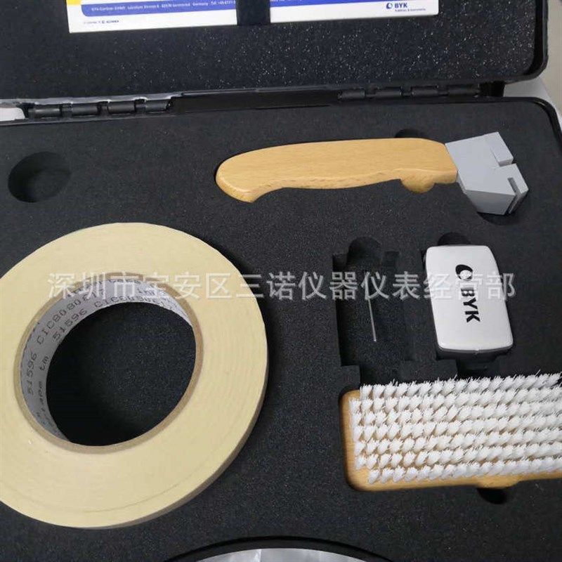 BYK刮擦漆膜划格仪  漆膜划格器百格测试板  漆膜附着力测试仪