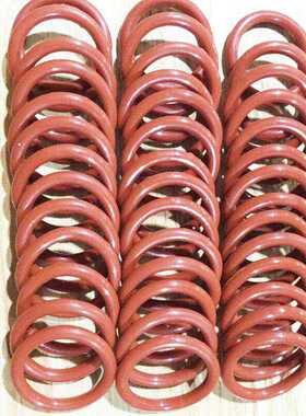 红色硅胶O形圈密封圈线经1外经4/5/6/7/8/9/10/11/12/13/14/15/16