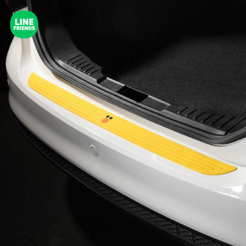 汽车防撞车门踩车载防车用防撞门槛条可爱垫防撞卡通贴减震缓冲贴