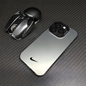 图标勾子潮牌适用苹果15promax手机壳iphone14plus个性 13pro新款 12mini简约11pro彩银xsmax套xr潮流全包创意