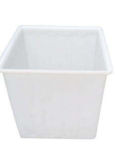 牛筋塑料水箱大容量正方形熟胶养鱼储水耐腐蚀塑料桶 四方形加厚