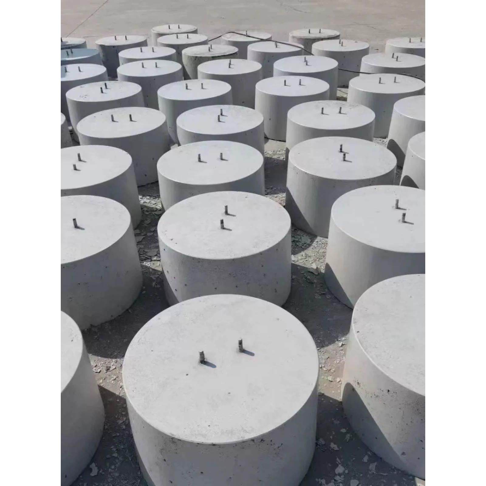 山西 光伏发电水泥墩   配重块屋顶太阳能光伏墩    方形圆形基
