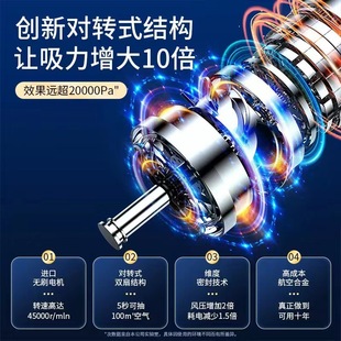 车载吸尘器手持吸塵器汽车家用无线吸尘器大吸力礼品 2022新款