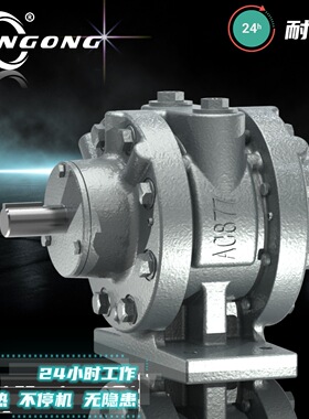 8AM-FRV-2B工业级叶片式气动马达（AC877）不发热、可不间断工作