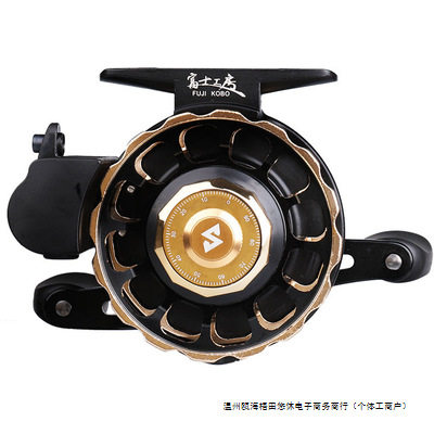 哈斯达全金属自排线缓降筏轮磁力缓降阀杆轮微铅桥筏前打竿筏钓轮