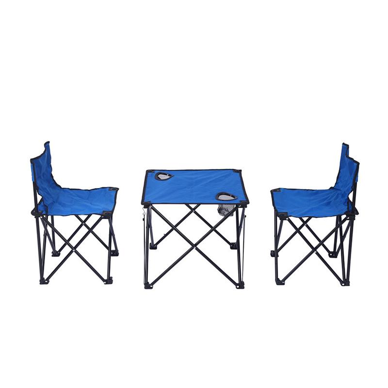 2023新款户外折叠桌椅套装600D牛津布露营美术写生垂钓沙滩椅野营