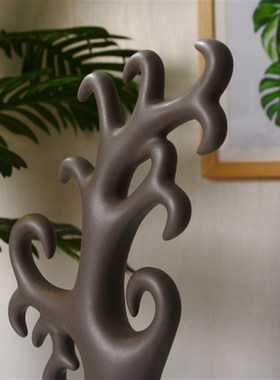 软装家居装饰品摆件简约时尚抽象艺术品摆设电视柜酒柜工艺品摆件