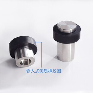 实心304不锈钢室外门挡器防风固定地阻开门缓冲器防止门撞墙