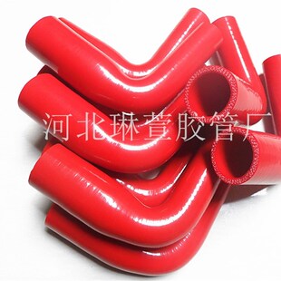 极速汽车硅胶管90度弯头内径25转38mm32 20R耐高温高压