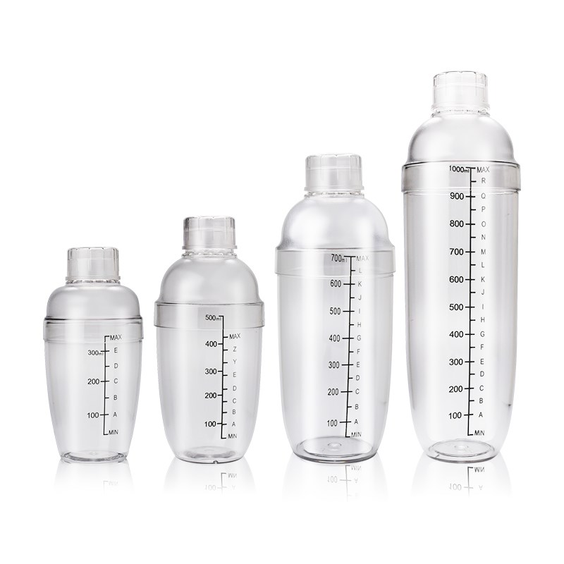 奶茶专用工具器具 8件套装pc雪克壶摇杯盎司杯调酒器吧勺量杯