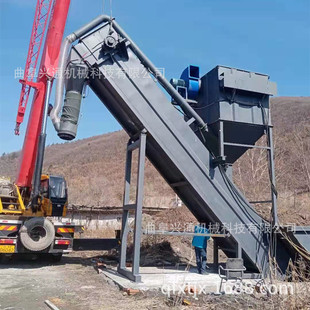 集装箱卸灰输送机 水泥粉拆箱卸车机 江苏水泥粉集装箱卸灰输送机