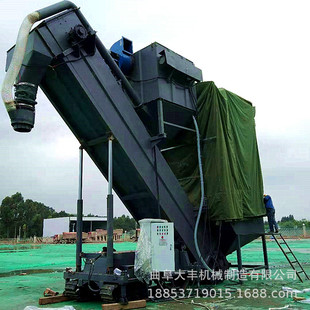 盘锦铁运集装箱卸灰机 散水泥无扬尘中转设备 集装箱粉煤灰卸车机