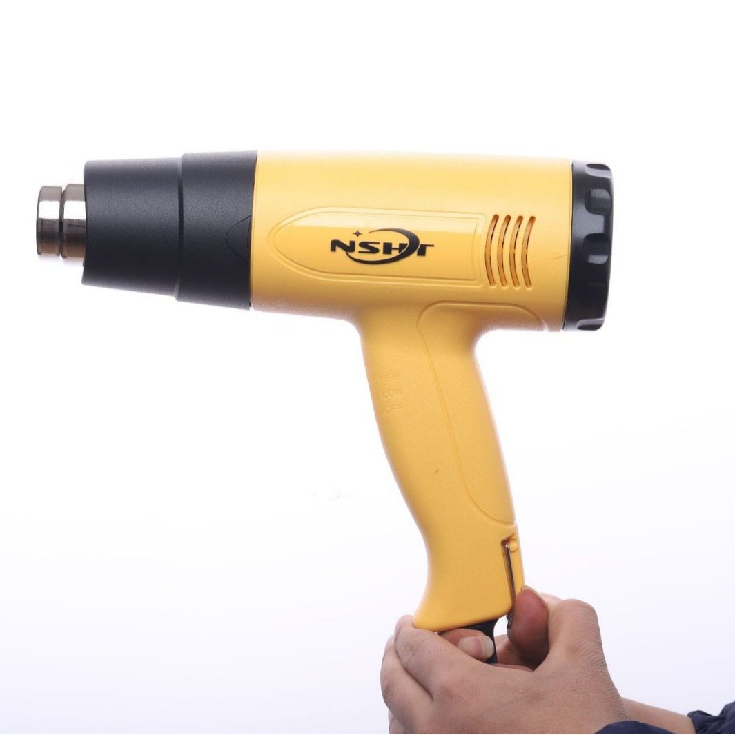 厂家直销1600W1800W瓦汽车贴膜不调温热风枪工业风筒热风机热吹风