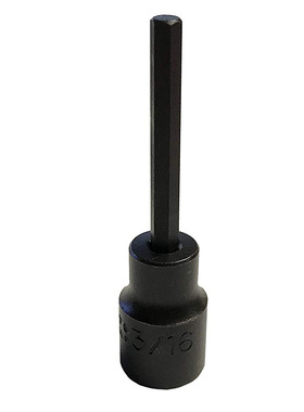 3/8方 英制内六角冲击旋具套筒 尺寸5/16  J72905/16