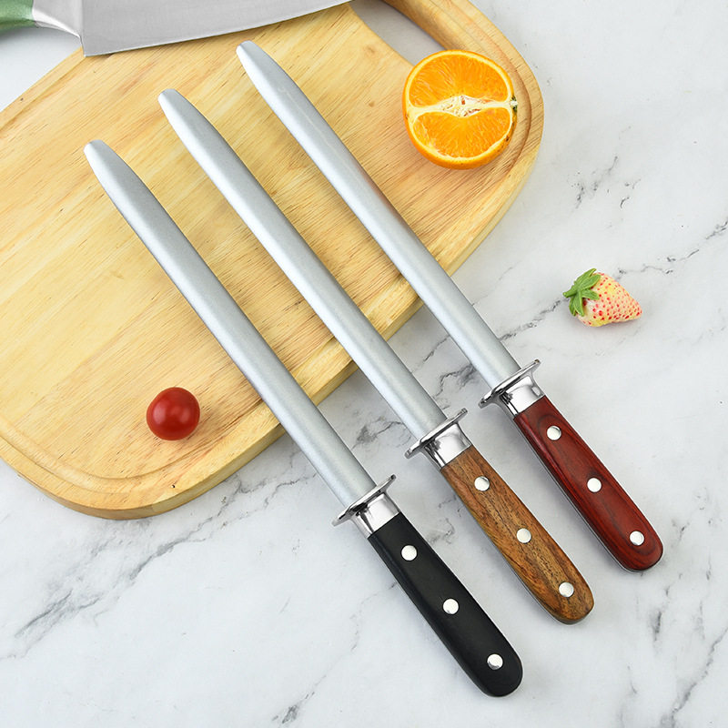 厂家 金钢砂磨刀棒 家用手持磨刀剪磨刀石磨刀器厨房工具