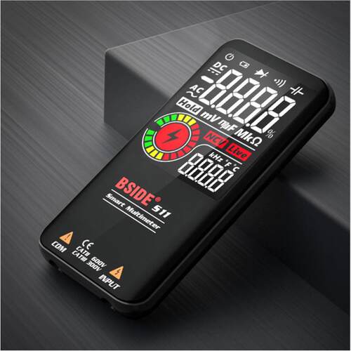 BSIDE智能大屏万用表S10彩屏多用表仪表手持式大屏数字万用表