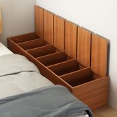 夹缝收纳柜卧室床边柜床尾玩具储物柜床头整理柜子简约窄缝收纳柜