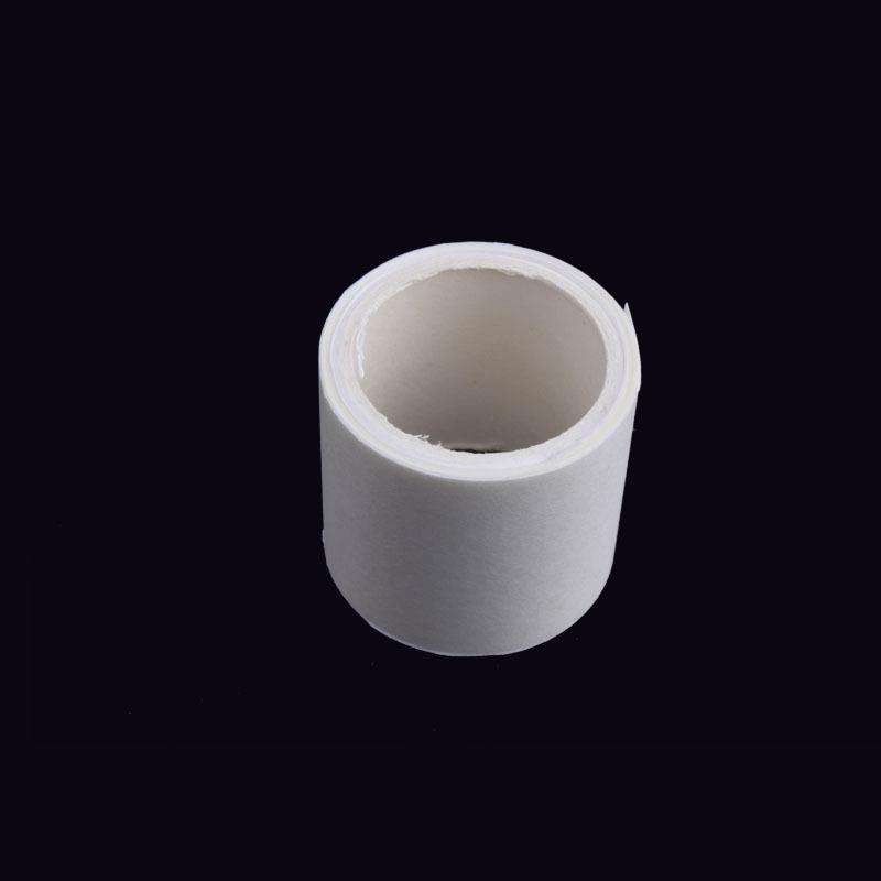 美甲丝绸胶带 白色护甲贴背带胶丝绸布 修护防损坏指甲1米长盒装