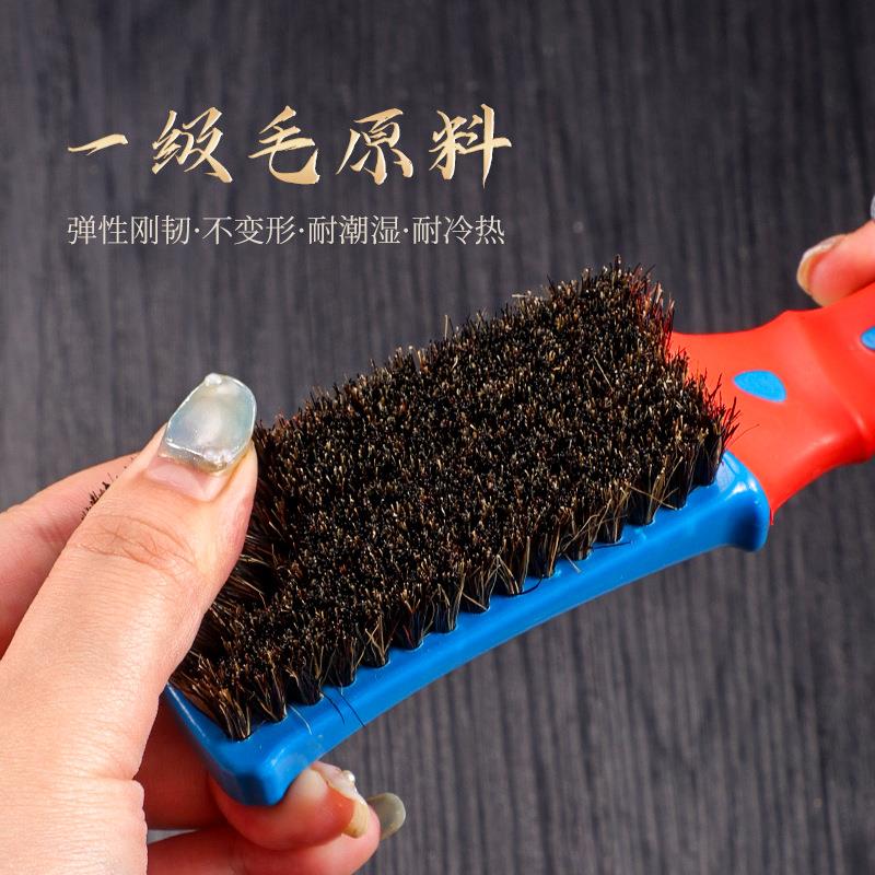 猪鬃毛刷文玩刷子核桃专用纳米刷金刚菩提子手串打底神器万毛刷子