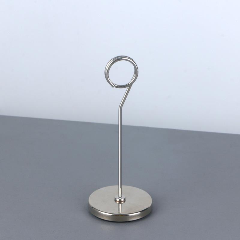 现货可拆卸台号牌展示牌夹子展示架蛋糕标签牌广告夹明档菜品