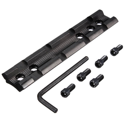 10cm金属导轨配件改装20MM导轨100mm mount rail base