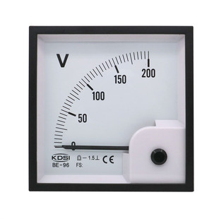 电工仪表 指针式直流电压表BE-96 DC200V 冲床电压用表