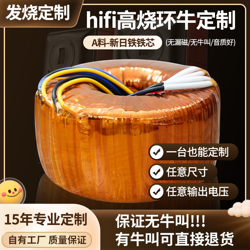 铁芯环形变压器HIFI功放电源