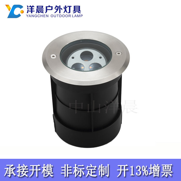 LED地埋灯外壳套件可调防水偏光