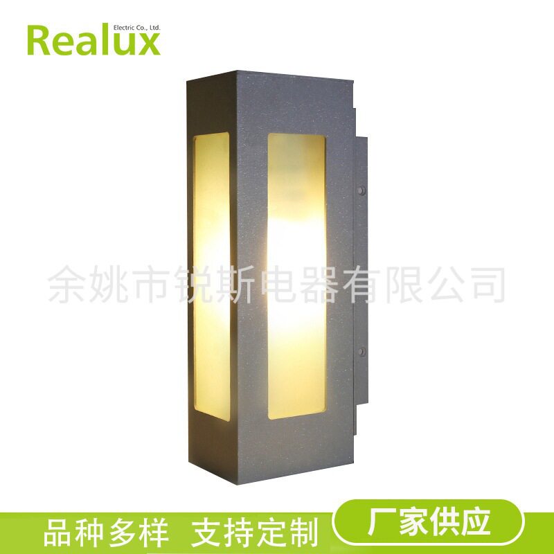 跨境供应现代简约壁灯 家用铝材防潮墙头灯 别墅走廊过道壁灯