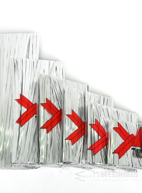 High Quality 800Pcs Metallic Twist Tie Wire 4MM Width Packag