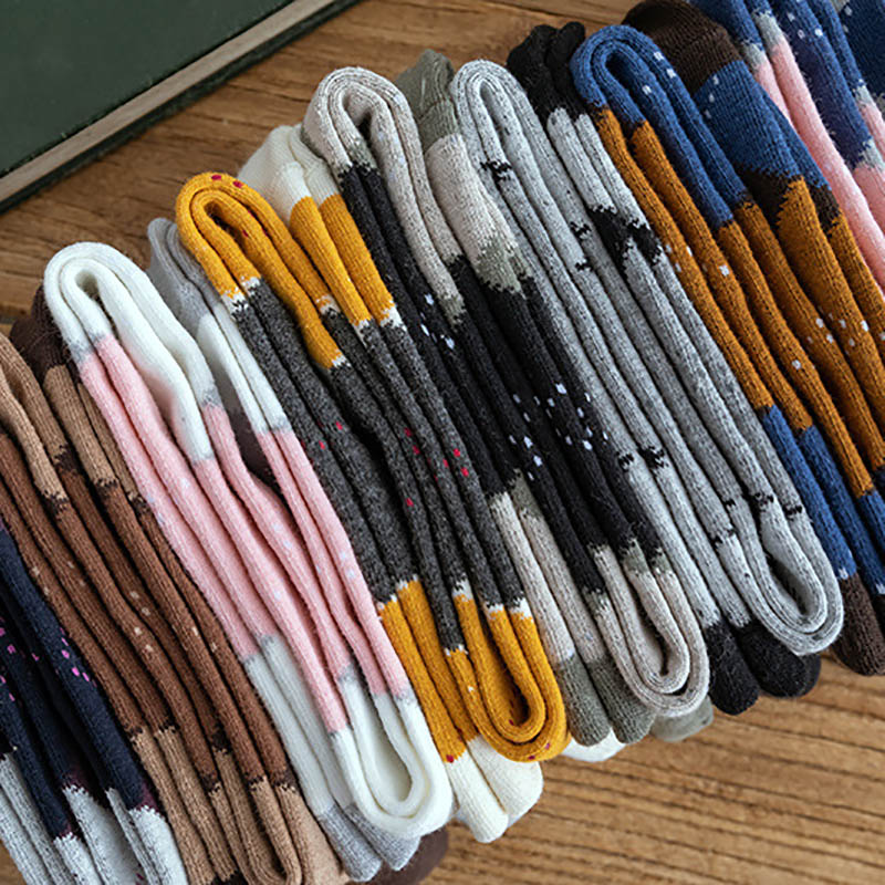 Keep Warm Japanese Style Knee-high Socks for Woman Socks Rho