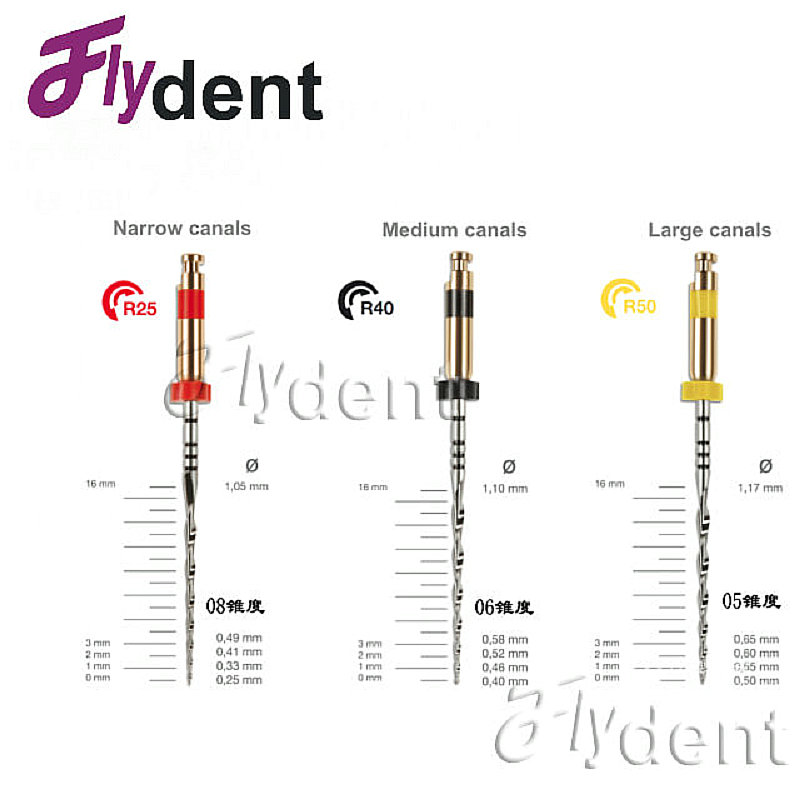 Teeth Whitening Dental Instrument  Rotary Files Endodontic F