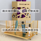 北欧雨伞收纳层架雨伞收纳桶家用酒店大堂商用大容量轻奢防锈雨伞