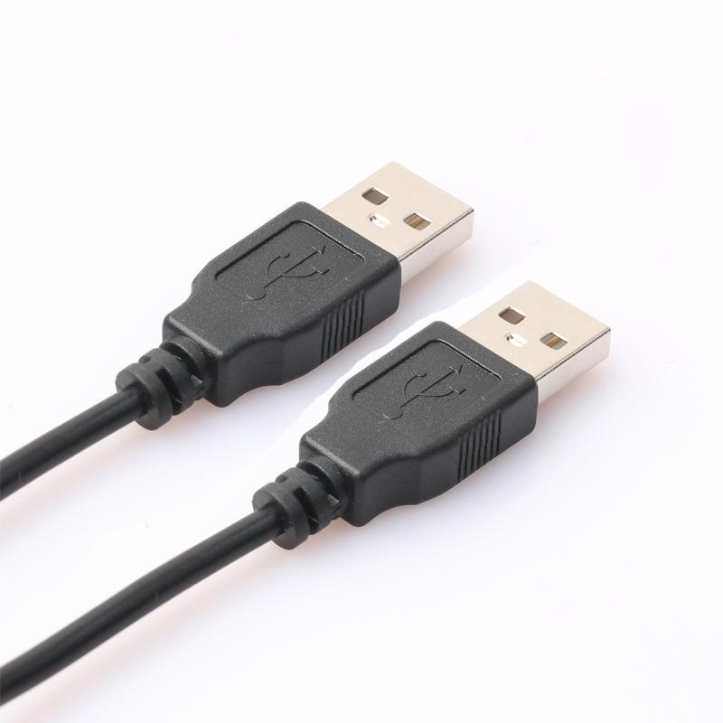 Double USB Computer Extension Cable 0.5M 1M USB 2.0 Type A M