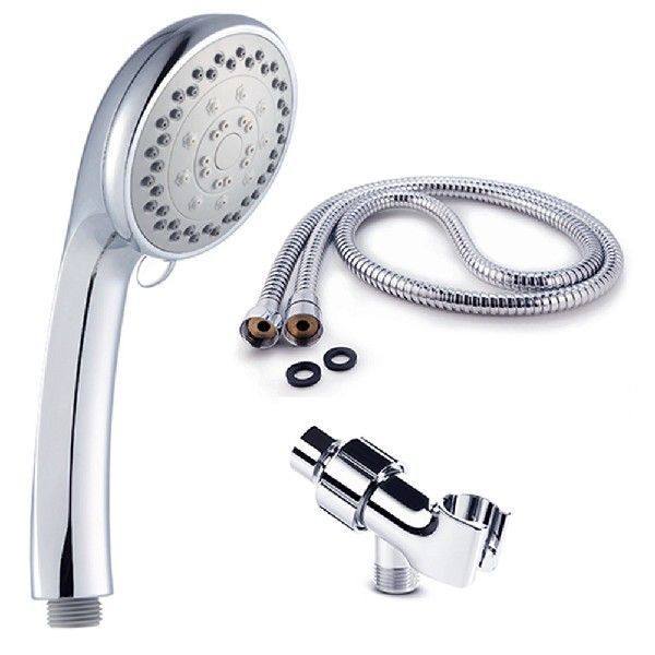 High Pressure Shower Head 5-Settings Hand Held Shower Head
