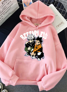 90s Hunter X Hunter Killua Zoldyck Devil Eye Print Anime Hoo