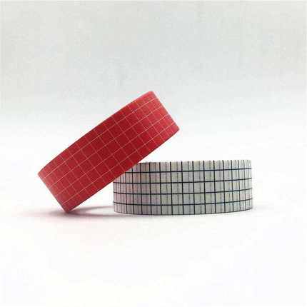 Black and White Grid Washi Tape Japanese Paper DIY Pipesks