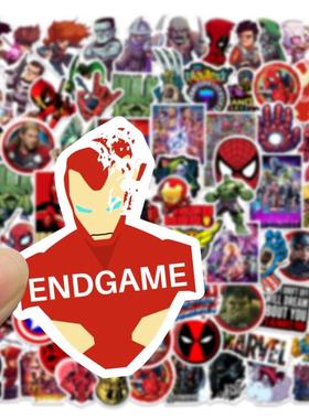 10/0/100pcs5 Marvesl The Avegers Sticker ClassiHFWc Annime L