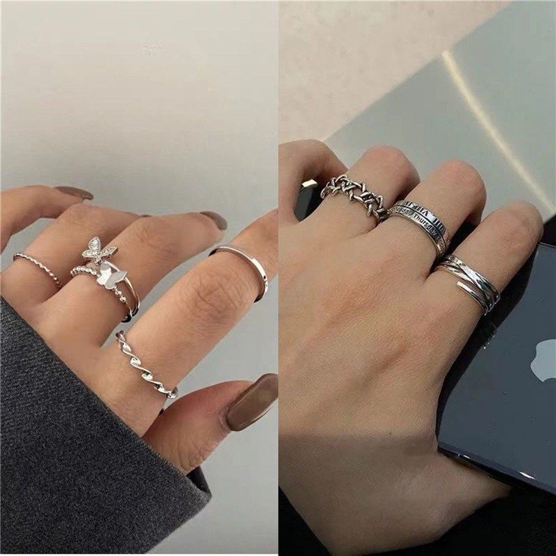 New hot selling fashion colorful butterfly animal ring