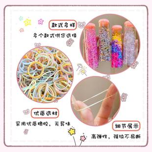 band black bands time rope hair rubber elastic One high