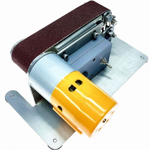 小型家用砂带磨刀电动电瓶打磨软轴雕刻切割打磨抛光夹头砂带机