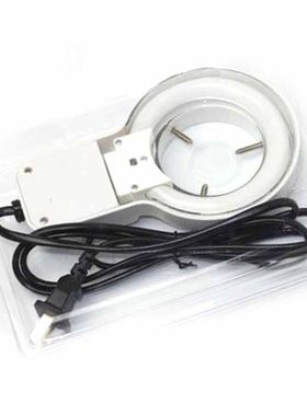 。显微镜 光源220V显微镜环形萤光灯 220v 8w显微镜白色灯源
