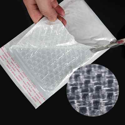 新品新款38484CM白色珠光膜气泡信封袋子快递包装哑光膜泡沫Z膜品