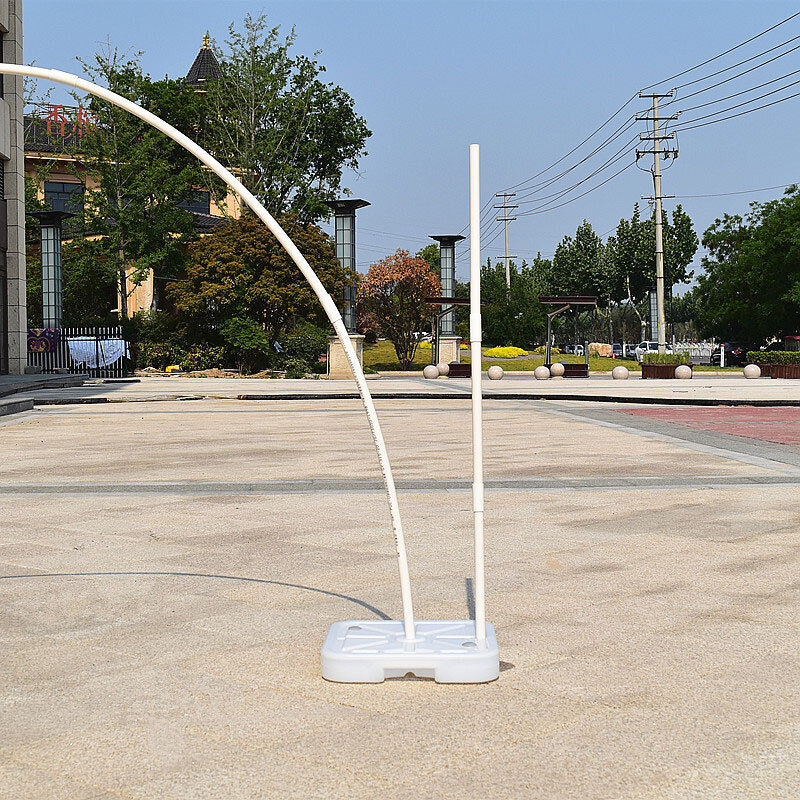 新品圆形注水球拱门架子球门底座拱门支架底座小底座:粉色约21c