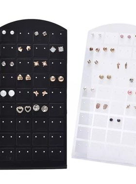 48/72 Holes Earring Jewelry Display Holder Rack Stand Showca
