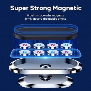 Holder Phone Stand Strong Mount Magnetic Magnet Car