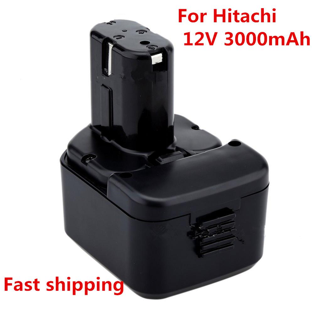High Quality 3000mAh 12V 3.0Ah Battery for Hitachi EB1214S 1